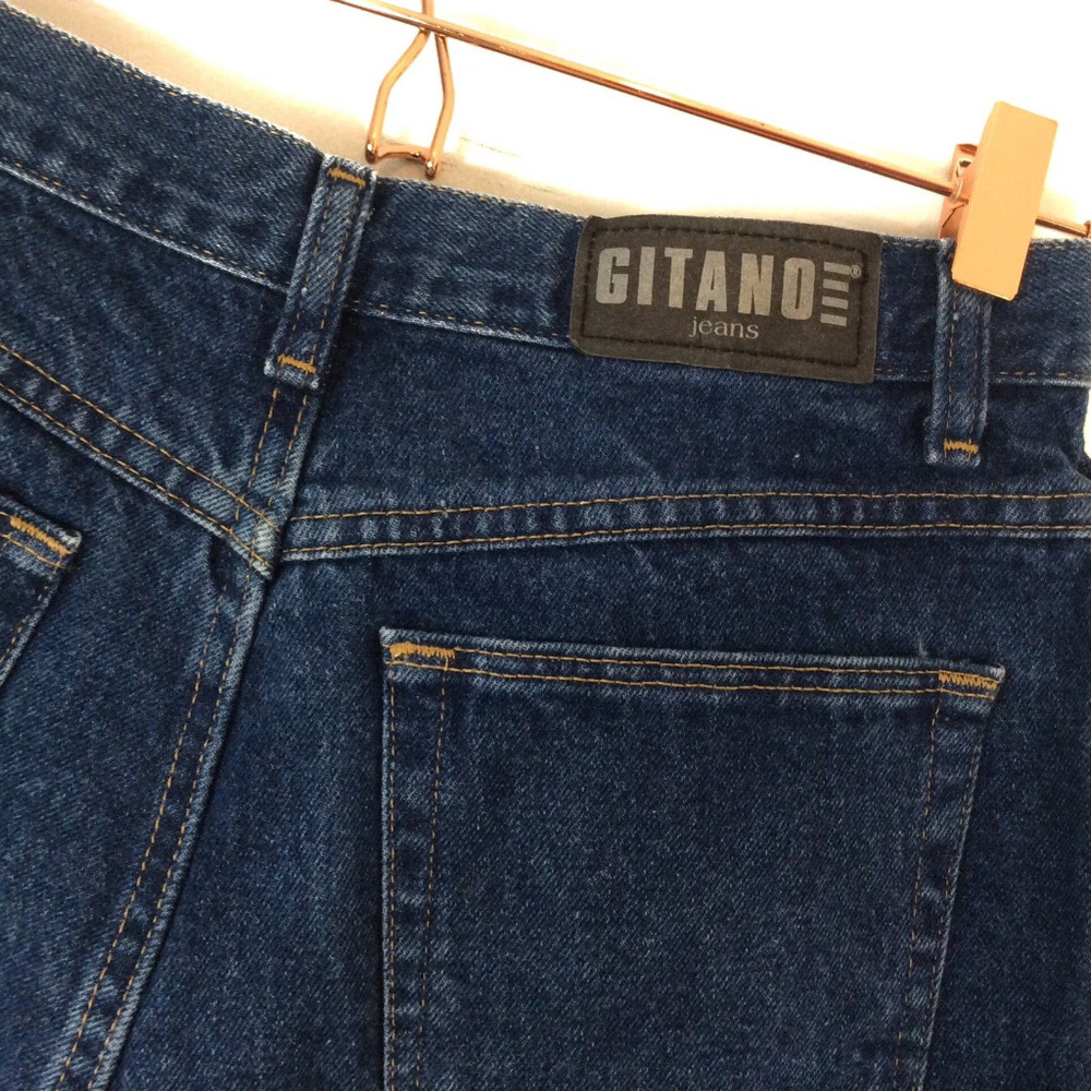 🦋GITANO Vintage HighWaist Mom Jean Shorts 12 - Picture 3 of 6